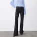 Women's Clothing Spring New High Waist High Slim Fit Split Retro Flared Pants Flared Jeans Women Spring_mkmklike.com