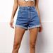 Women's Loose Wide Leg Pants Denim Shorts Style Spring Summer NewClothing_mkmklike.com