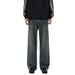 Men's Clothing & Archer0603 & Fleece Lined American Retro Trendy High Street Black Jeans For Men, Versatile Loose Flared Trousers_mkmklike.com