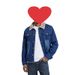 Loom Cross-Border Denim Wholesale Autumn Winter Jacket Fleece Casual Men's Fashion European And American Style_mkmklike.com