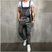 Men's Clothing Elastic Slim Fit Overalls, Slimming Men's Trousers, Men's Overalls Without Rips._mkmklike.com