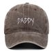 Unisex Alphabet embroidery dad Wash cotton can adjust the casual shade Adult DAD baseball cap_mkmklike.com