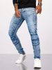 Foreign Trade Carefully Selected High-quality Motorcycle Jeans, Men's Stretch Cycling Pants, Kevlar Tear-resistant Motorcycle Jeans_mkmklike.com