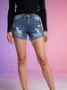 European American Cro-border Direct Ource Factory Ummer New Caual And Tylih Women' Denim Hort With Cuffed_mkmklike.com