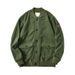 Japanese Retro Double-Sided Fleece Baseball Collar Jacket Men's Autumn Winter American Style Flight Warm Coat Top Trendy_mkmklike.com