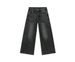 EF JEANS | 2025 Spring New American Casual Daily Black And Grey Wide Leg Mopping Washed Jeans_mkmklike.com