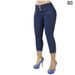 Women's Clothing High-Waisted Slim Fit Stretchy Skinny Jeans For Women Hip Lifting Cropped Pants For Formal & Casual For Women_mkmklike.com