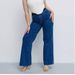 Classic Full-Length Women's Jeans – High-Waisted Comfort Fit, Dark Blue Denim (Sizes 25-32)_mkmklike.com