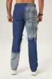 Distressed Patchwork Flare Jeans – Vintage-Inspired Wide Leg Denim With Fringe & Ripped Details (90s Streetwear Revival For Men & Women)_mkmklike.com