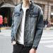 Loom 2025 Spring Autumn Casual Loose Street Style New Korean Version Men's Denim Jacket Trendy European American_mkmklike.com