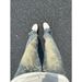 Cleanfit Thorn Jacquard Jeans American High Street Vibe Men's Washed Straight Tube Micro Curved Knife Pants_mkmklike.com
