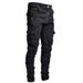 Men's Clothing New Stretch Jeans For Men With Side Pockets, Slim Fitting Skinny Jeans_mkmklike.com