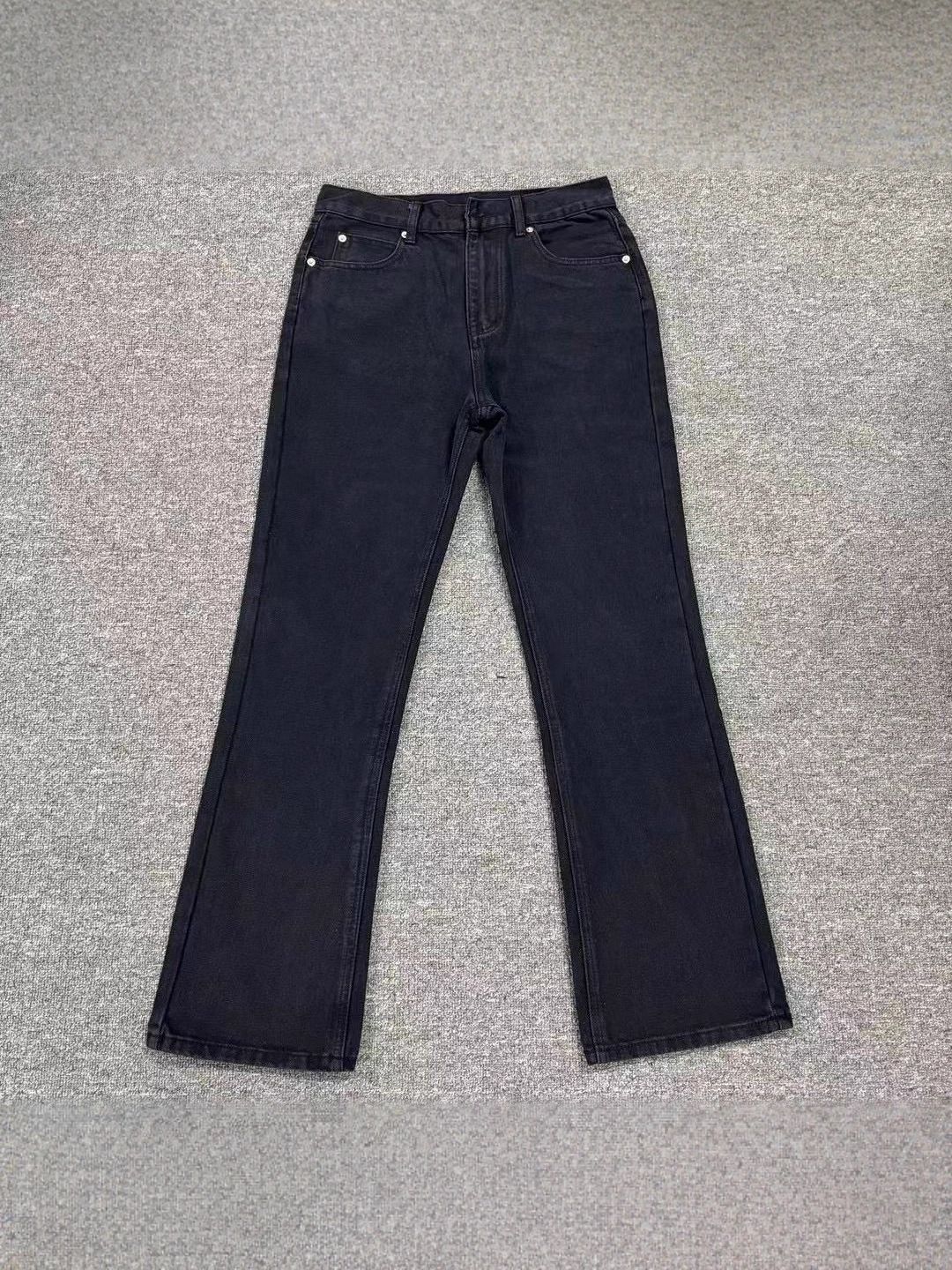 Vintage517 Washed Denim Jeans – Men’s Clean Fit High Street Slim Bootcut Jeans (S-XL)_mkmklike.com