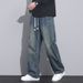 Pure Emperor Paul Retro Jeans Men's Autumn Winter Fleece Lined Thickened Long Trendy Brand Wear-resistant Youth Fashion_mkmklike.com