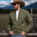Cross-Border Independent Station Autumn New Hot-Selling Western Cowboy Men's Hunting Loose Suede Zipper Jacket Coat_mkmklike.com