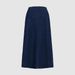 K Fashionable Mid Length Denim Skirt A-line Skirt_mkmklike.com