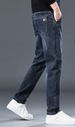 Four Seasons Regular Jeans Men's Straight Loose Casual Jeans_mkmklike.com