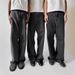 Vintage Washed Gray Black Jeans – Men’s Relaxed Straight Fit, Retro Denim For Everyday Wear_mkmklike.com
