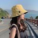 Hot Sale New Summer Sun For Women Double Sided Outdoor Sunscreen Bucket Hats Female Korean Casual Panama Fisherman Caps_mkmklike.com