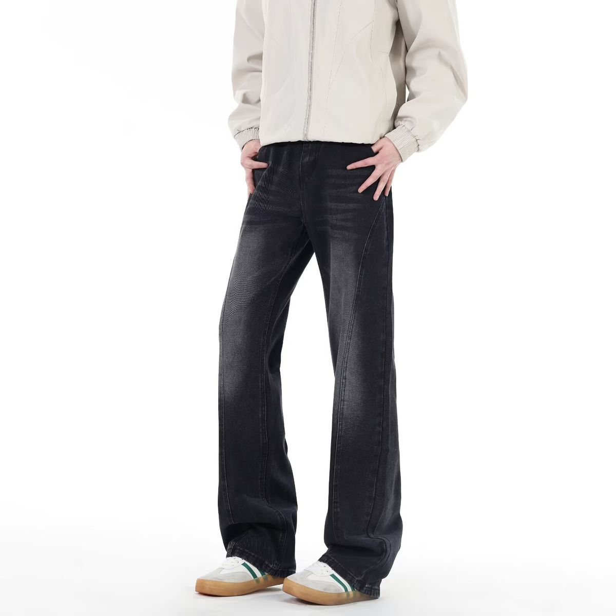 Japanese Style Jeans, Trendy, Artistic, Fashionable, Instagram Worthy, Simple, Relaxed, Elegant, New Style, Versatile, Harajuku Style_mkmklike.com