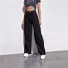 Women's High-Waisted Wide-Leg Jeans – Organic Cotton Straight-Leg Trousers With Vintage Wash (S-XL, Stonewash Black/Navy/Gray/Light Blue, Non-Stretch)_mkmklike.com