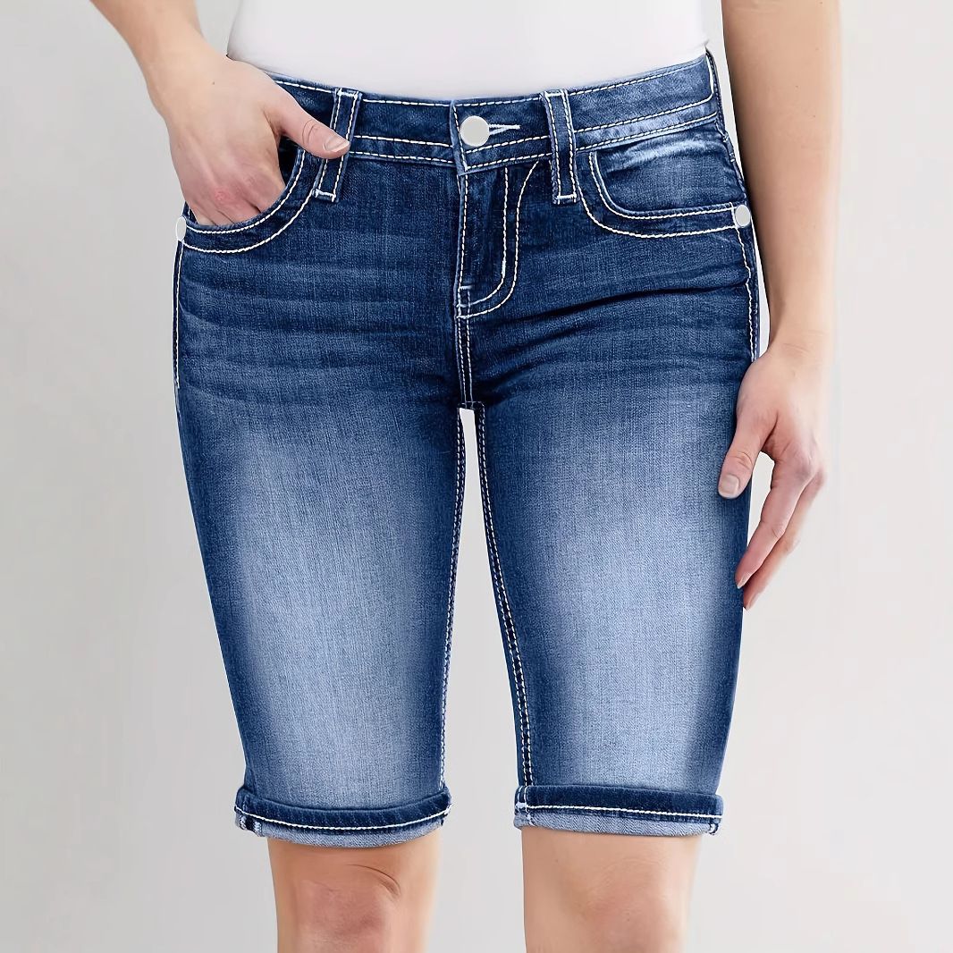 New Women's Casual Slim Fit Jeans Versatile European American Style 2424 & Archer0603 Bestselling Arrivals_mkmklike.com