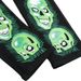 Men's Dark Gothic Style Skull Print Jeans High Street Hip Hop Slim Fit Stretch Trousers_mkmklike.com