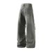 Men's Clothing Summer New Thin Design Niche Washed Distressed Loose Straight Trousers_mkmklike.com