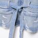 omen’s Belted Denim Jacket – Stylish Oversized Coat With Adjustable Waist Tie (XS/S/M/L)_mkmklike.com