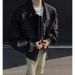 Bomber Light Cavalry Pilot Men's Spring American Retro Stand Collar Baseball Jacket Short Workwear Coat_mkmklike.com