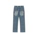 Men's Clothing | Washed And Distressed Workwear B73 Double Knee American Casual Loose New Vintage Jeans_mkmklike.com