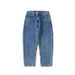 Men's Clothing Men's Wear | Classic Japanese Style Bamboo Joint Heavy Wash Full Spray Monkey Loose Tapered Jeans_mkmklike.com