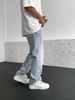 F6115 Dropshipping Cross-Border New Jeans Men's Printed Straight-Leg Wide Pants_mkmklike.com