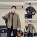 Outdoor Casual Versatile Men's Fashion Trend Comfortable Autumn Winter Two-Piece Patchwork Turn-Down Collar Jacket_mkmklike.com