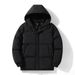 Men's clothing padded jacket hooded windproof padded jacket men's bread jacket casual loose padded jacket_mkmklike.com