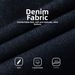 Men's Raw Denim Retro Jeans Trendy Straight Leg Trousers With Curved Pockets And Pleated Design Loose Fit Spring Style_mkmklike.com