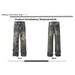 American High Street Retro Ripped Jeans Men's Spring And Autumn New Trendy Brand Ruffian Handsome Fried Street Straight Loose Long Pants_mkmklike.com
