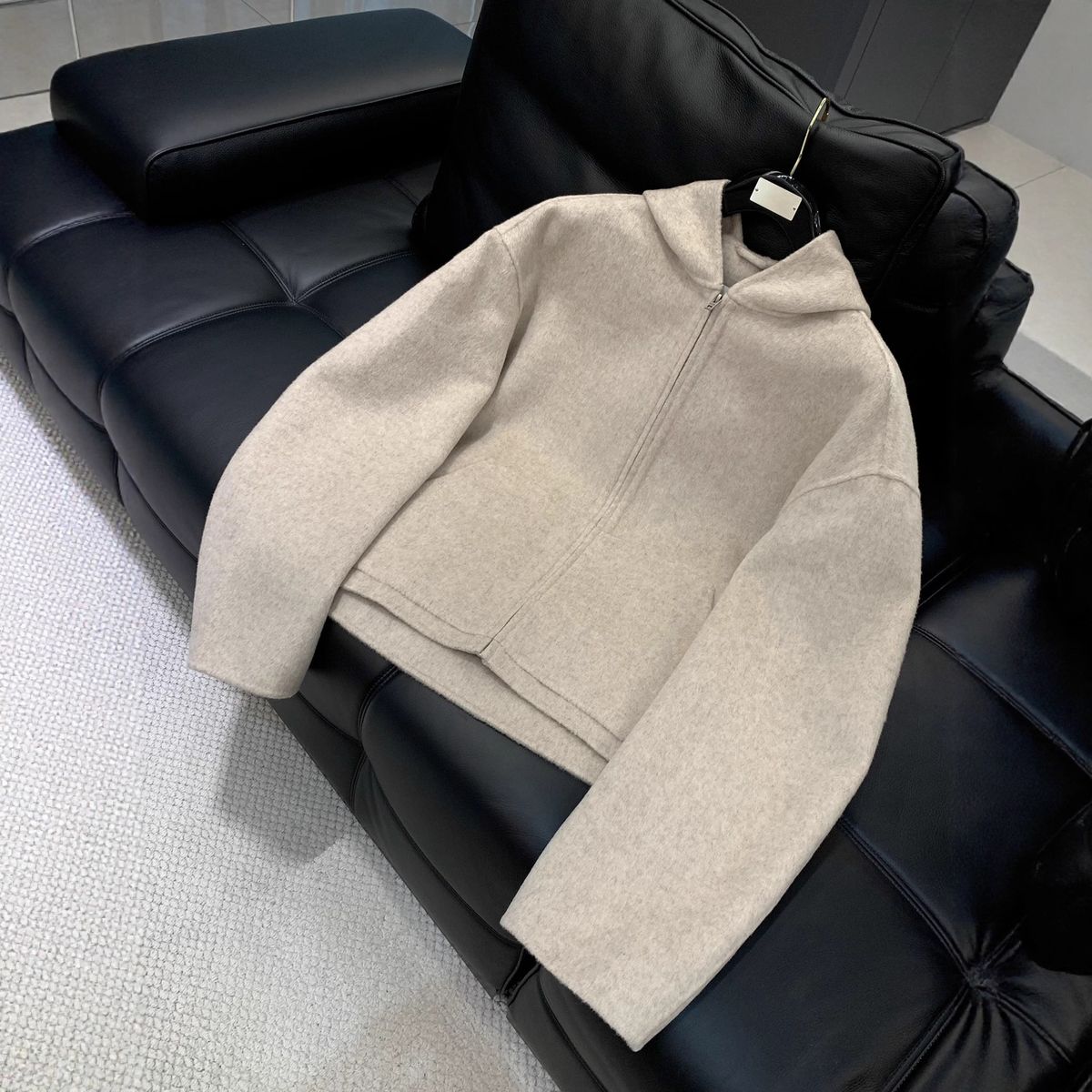 Nanyou High Version AC Home 25Fw Unisex Double-Sided Soft Comfortable Warm Elegant Loose Hooded Jacket_mkmklike.com