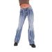 2025 Fashion Straight Stretch Women's Jeans Washed Tassel New Tang In Stock Denim Pants Autumn_mkmklike.com