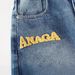 Men's Embroidered Denim Shorts Summer Style Loose Plus Size Mid-Length Retro High Street Five Point Pants_mkmklike.com