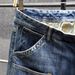 Men's Distressed Denim Jeans Japanese Streetwear Slim Tapered Fit Cargo Pockets Blue Urban Workwear Casual Skate Style 28-38_mkmklike.com