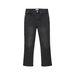 Men's Clothing Lightning Pattern Washed Black And Gray Flared Jeans_mkmklike.com