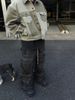 "Unisex RO-Style Wide Leg Jeans - Washed Smoky Gray Oversized Denim Pants With Vintage Vibe (S-XXXL)"_mkmklike.com