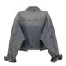 American-sty Denim Jacket For Women, 2026 Spring And Autumn, Hong Kong Retro Design, Loose Fit, Petite Jacket,_mkmklike.com