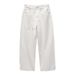Men's Clothing High Street White Straight Jeans Cleanfit Wide Leg Long Pants_mkmklike.com