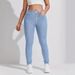 K Fashionable European And American Style New Tight Elastic Cropped Jeans_mkmklike.com