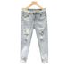 Men's Clothing Summer New Ripped Nine Point Pants Fashion Brand Jeans Slim Fit Cuffed Pants Light Color Pants_mkmklike.com