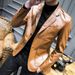Men's Clothing Leather Suit Autumn New Casual Jacket Style Slim Lapel Leather Suit Leather Jacket Men's_mkmklike.com