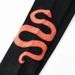 Loom European And Trendy Brand Ripped Snakeskin Patch American Style Skinny Street Jeans Men's Embroidered Snake Stretch_mkmklike.com
