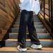 2026 Spring Summer American Trendy Jeans For Men, Loose Wide Leg Straight Baggy Denim Pants Plus Size_mkmklike.com